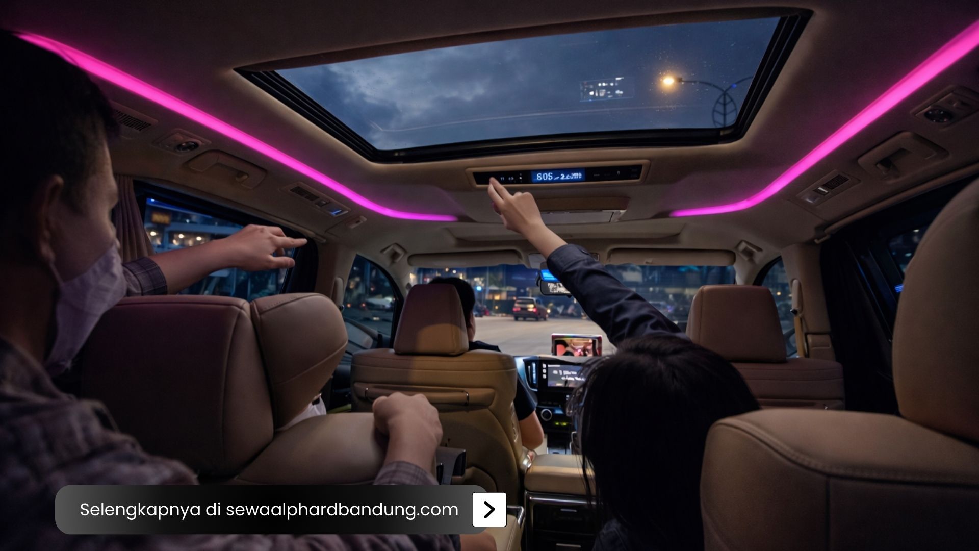 Harga Sewa Mobil Alphard Bandung City Tour