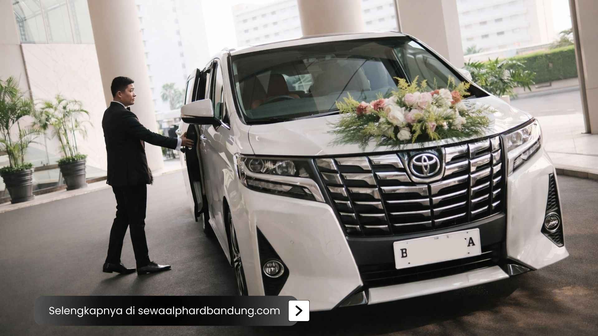 Rekomendasi Sewa Mobil Pengantin Alphard Bandung Plus Supir