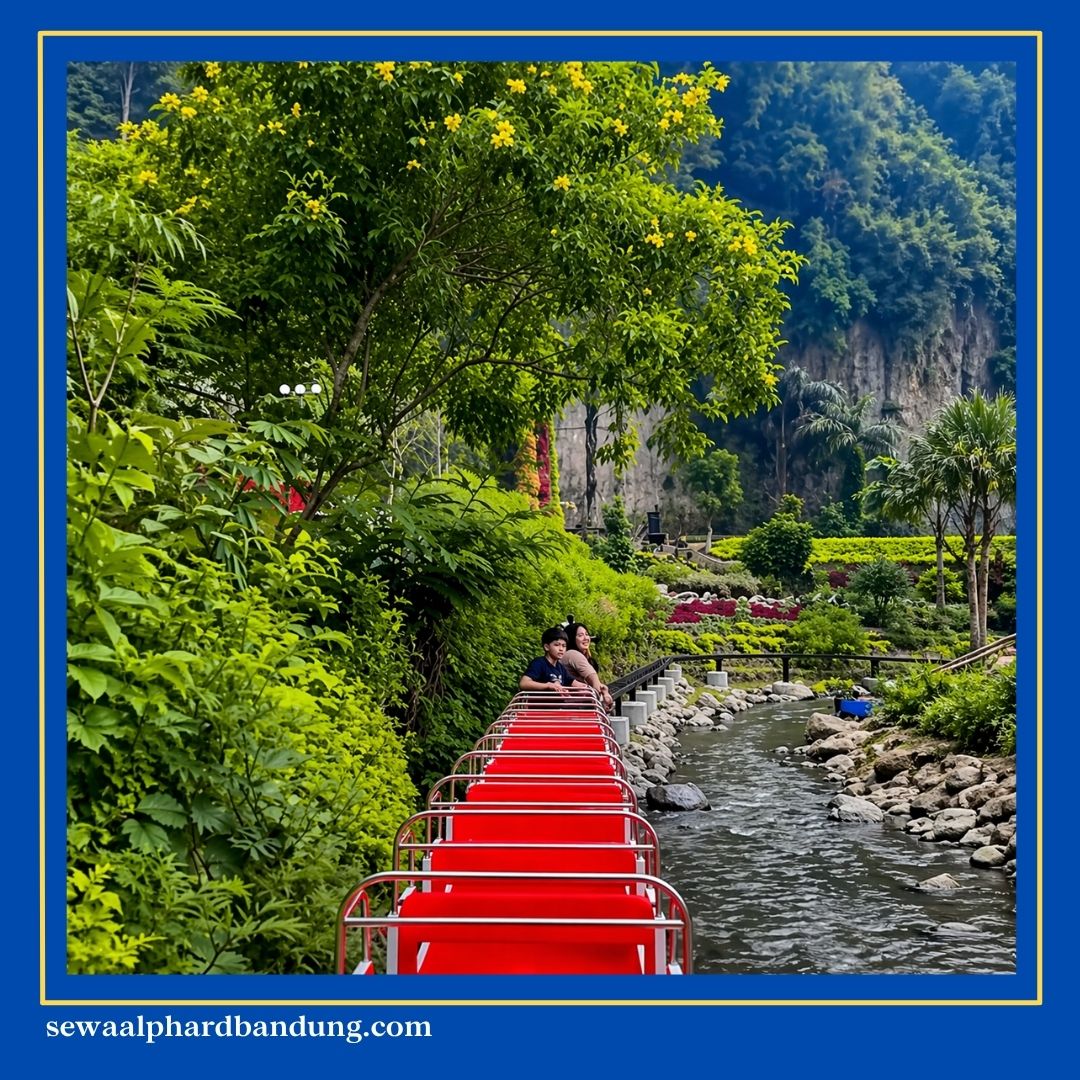 Lokasi Wisata Kereta Tepi Sungai di Bandung