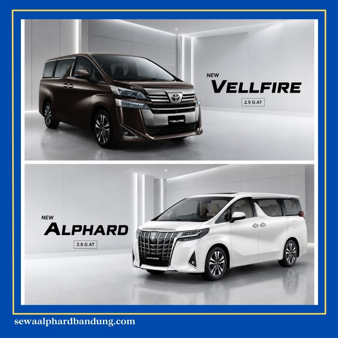 Perbedaan Toyota Alphard vs Vellfire