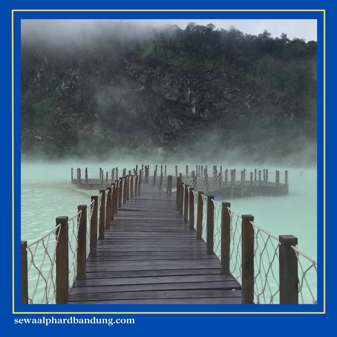 Jembatan Apung Kawah Putih Ciwidey