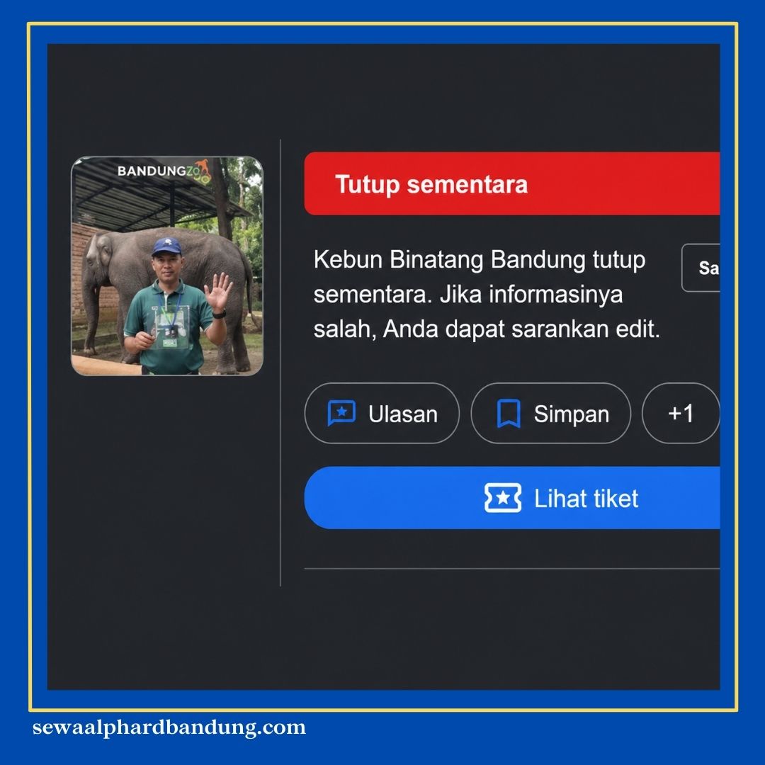 Pembukaan Kembali Kebun Binatang Bandung 2026