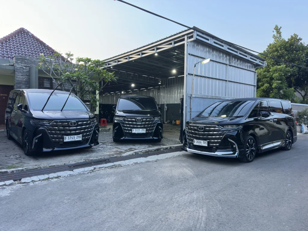 armada sewa alphard bandung