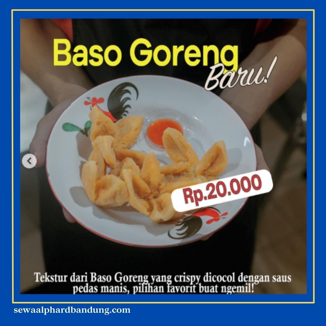 Menu Batagor Kahuripan Baso Goreng