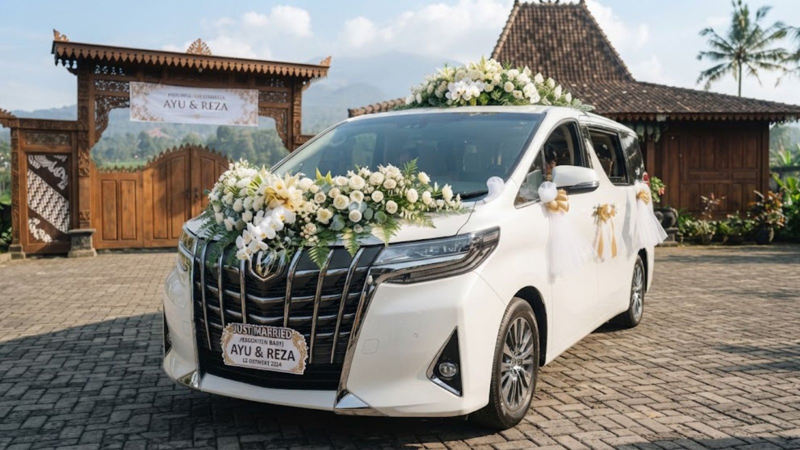 Mobil Pernikahan Bandung Sewa di sini