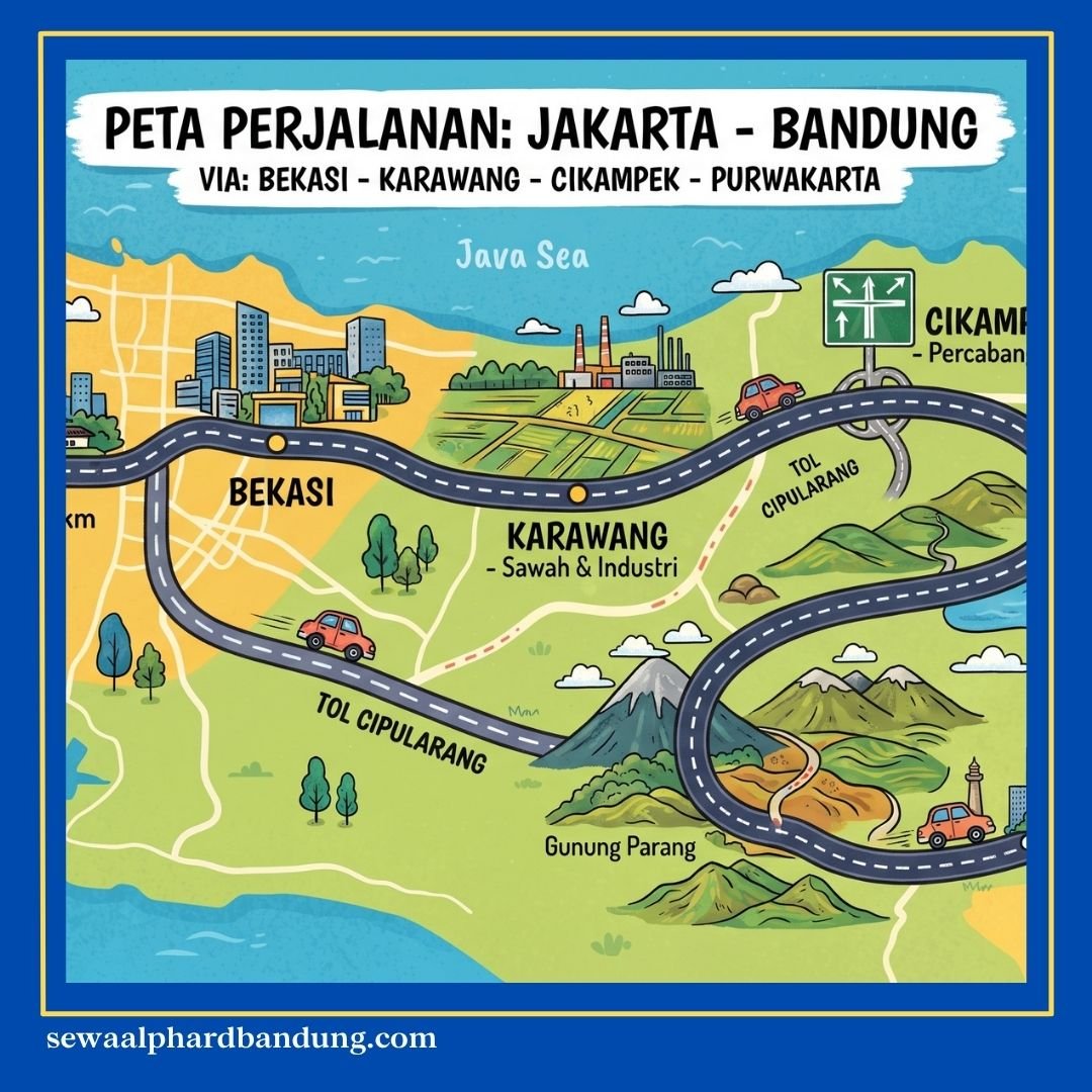 Rute Jakarta ke Bandung Naik Motor Via Bogor