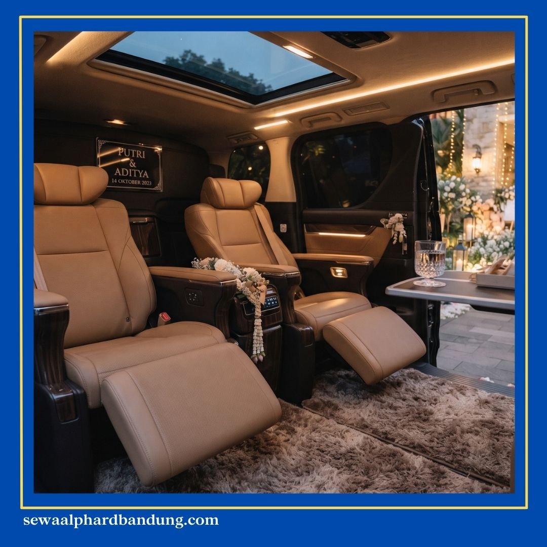 Sewa Alphard untuk Wedding di Bandung Wujudnya