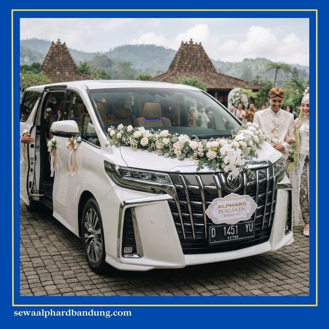 Sewa Mobil Pengantin Bandung Alphard